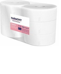 Harmony Professional Toaletní papír Jumbo 240 bílý, 2 vr., 6ks v balení