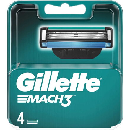 Holítka Gillette Mach3 náhradní hl.4ks