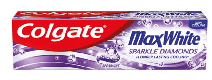 Colgate Max White Sparkle Diamonds bělící zubní pasta s fluorem 75 ml