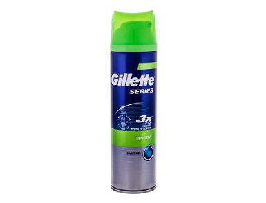 Gillete gel na holení Sensitive Series 200ml