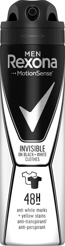 Rexona Men 150ml Invisible black&white