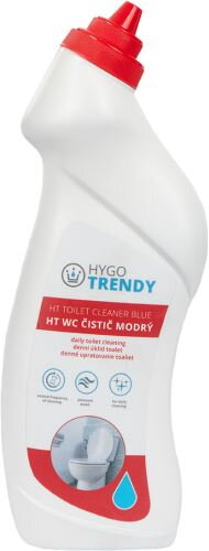 WC čistič HYGOTRENDY, modrý, 750 ml