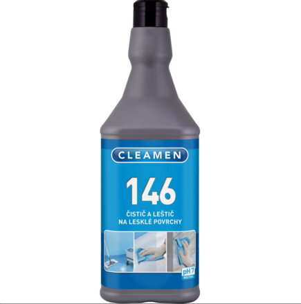 CLEAMEN 146, ECO,čistič,leštič na lesk.povrchy, 1L