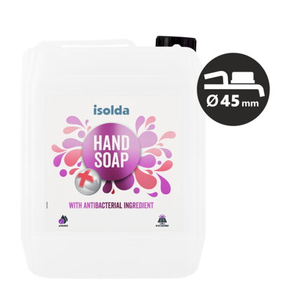 ISOLDA, tekuté mýdlo s antibaker.přísadou, 5L