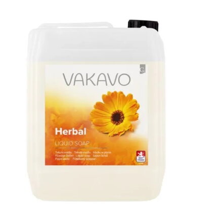 VAKAVO LOVE Herbal, tekuté mýdlo, 5L