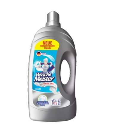 Wasche Meister Prací gel 6 L Silver aktive (171 praní)