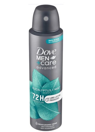 Dove Advanced sprej ap pánský Eucalyptus Mint 150m