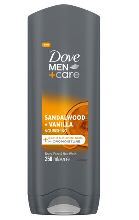 Dove sprchový gel pánský Sandalwood&Vanilla 250ml