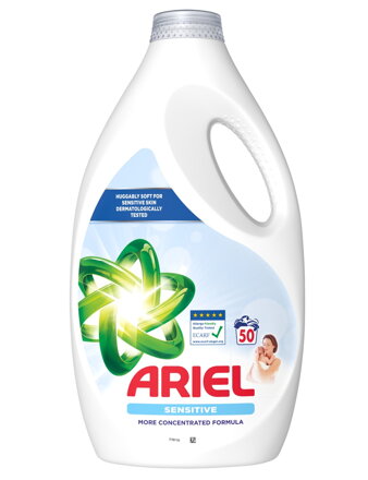 Ariel Sensitive prací gel 50PD 2250 ml Ariel Sensitive prací gel 50PD 2250 ml