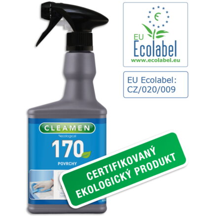 CLEAMEN 170, 550 ml eko, povrchy