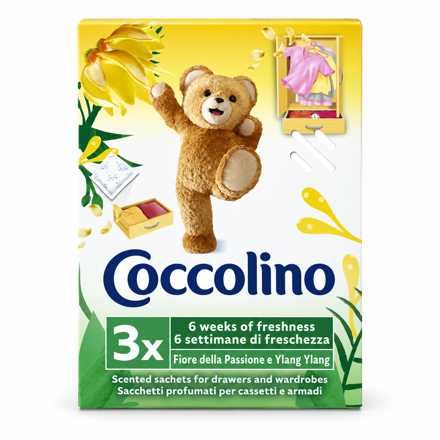 Coccolino vonné sáčky Profumo Di Primavera Modré 21g/3ks