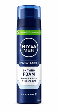 Nivea For Men pěna na holení 200ml modrá