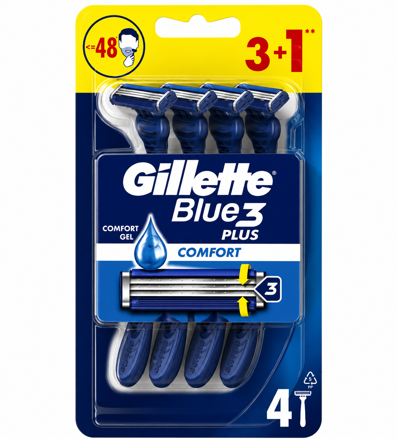 Gillette Blue3 jednorázová holítka 3ks