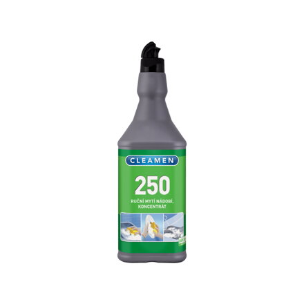 CLEAMEN 250, ruční mytí nádobí,koncentr., 1L