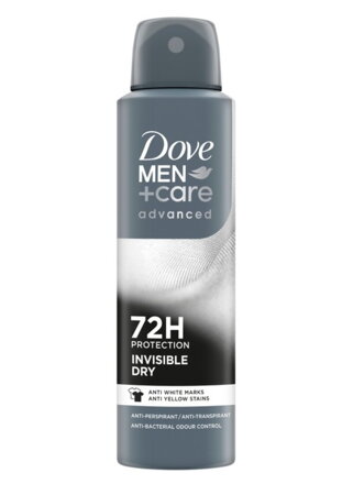 Dove Men + Care Advanced Invisible Dry ve spreji 72h 150