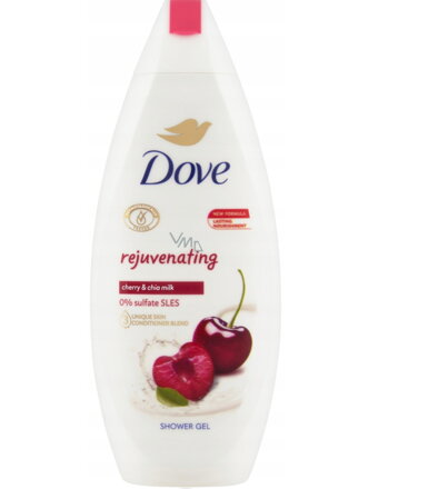 Dove 250ml sprch.gel Rejuvenating Cherry & Chia Milk