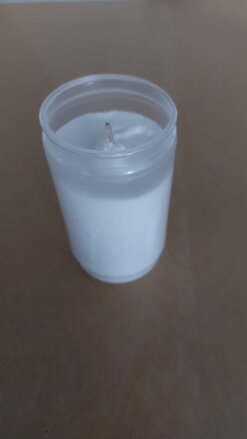 olejová svíčka bílá 100g