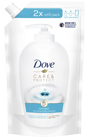 Dove tekuté mýdlo náplň Care Protect 500 ml