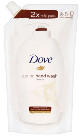 Dove tekuté mýdlo náplň Silk 500 ml