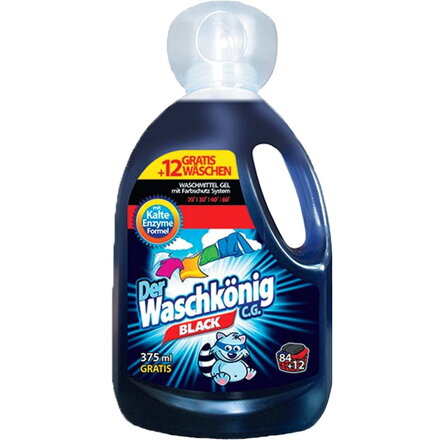 Waschkönig Black 3l prací gel 84PD