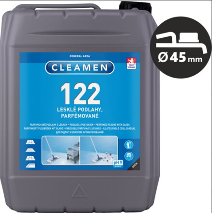 CLEAMEN 122, na podlahy s leskem, 5L