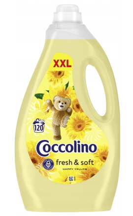 Coccolino aviváž Happy Yellow 3l/120PD Coccolino aviváž Happy Yellow 3l/120PD