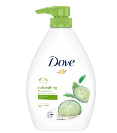 Dove sprchový gel pump Refreshing Cucumber 720ml