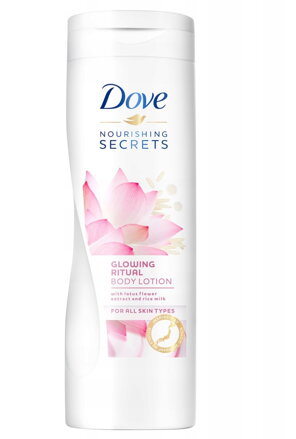  Dove tělové mléko Glowing Lotus 400ml