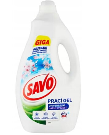 Savo prací gel Jarní Svěžest 5l/100pd