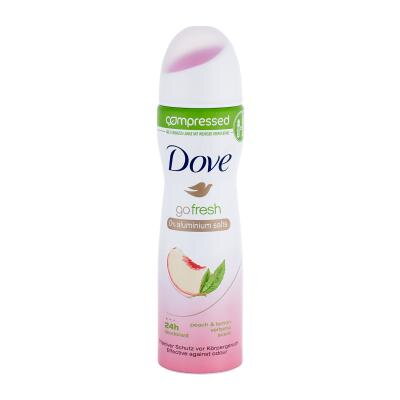 Dove 150ml deo spray peach&lemon