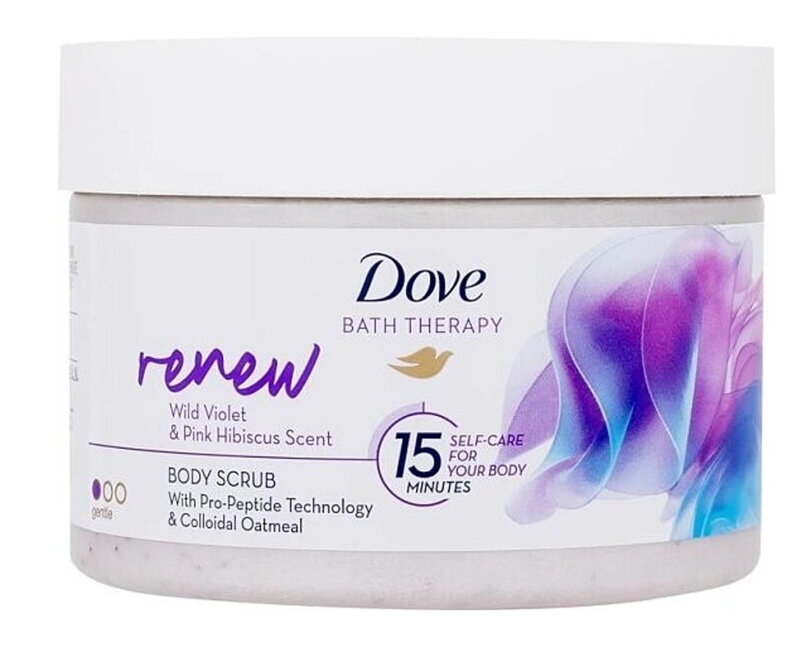 Dove Bath tělový peeling Renew 295ml Dove Bath tělový peeling Renew 295ml