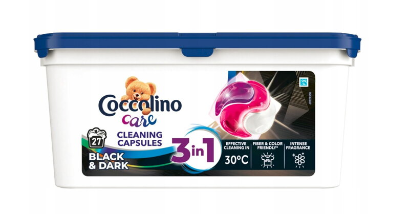 Coccolino Care kapsle praní Black 467g/27pd