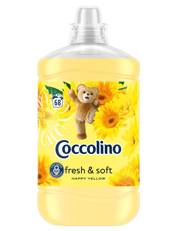 Coccolino aviváž Sun Fresh Happy Yellow 1,7l/68pd Coccolino aviváž Sun Fresh Happy Yellow 1,7l/68pd