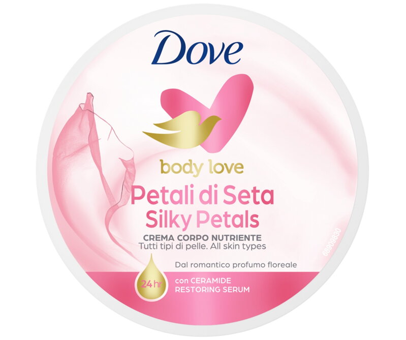 Dove krém na tělo Silky Petals 300ml Dove krém na tělo Silky Petals 300ml