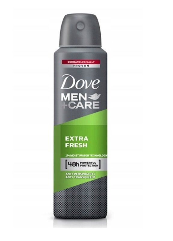 Dove sprej ap pánský Extra Fresh 150ml Dove sprej ap pánský Extra Fresh 150ml