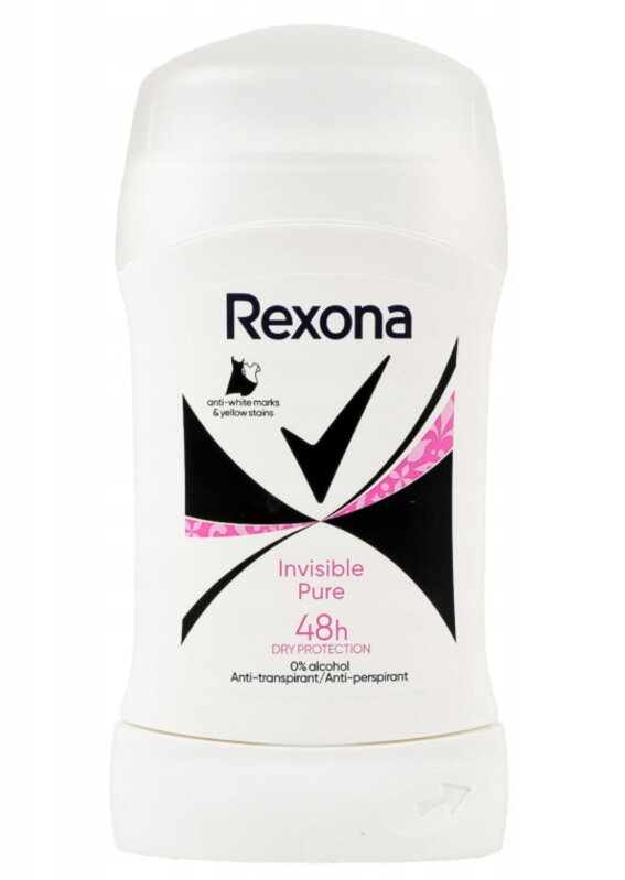 Rexona stick ap Invisible Pure 50ml Rexona stick ap Invisible Pure 50ml