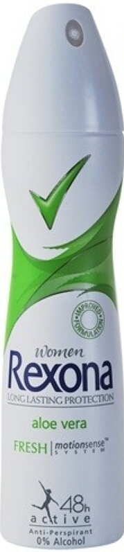  Rexona 150ml women aloe vera spray