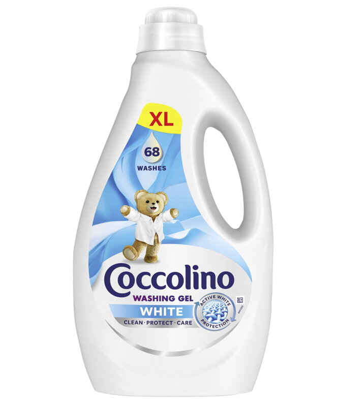Coccolino Care prací gel White 2,52l/63pd