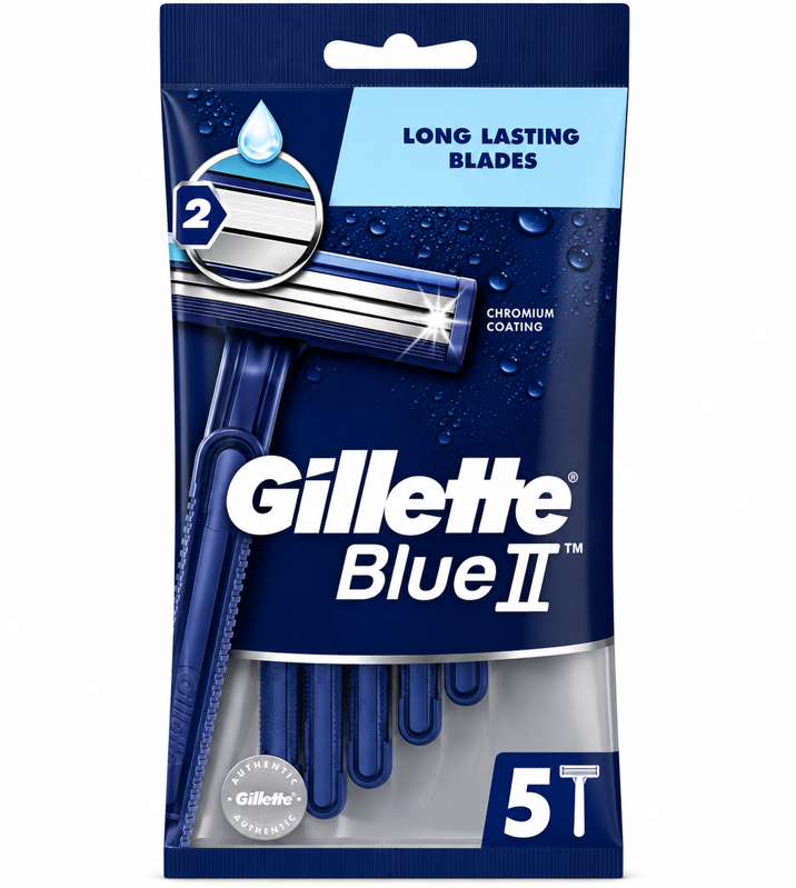 Gillette Blue2 jednorázová holítka 5ks