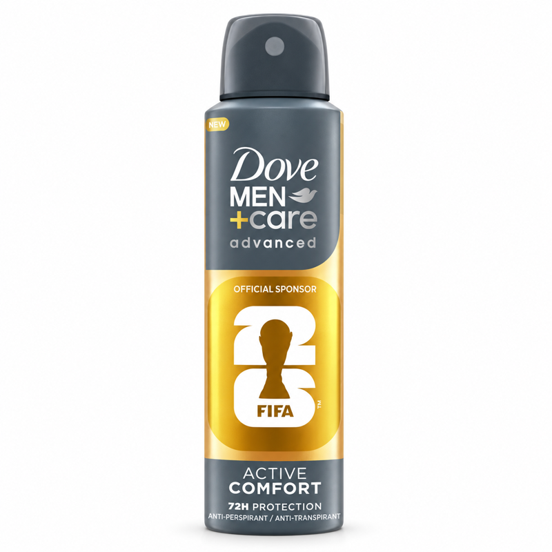  Dove Advanced sprej ap pánský Active Comfort FIFA 150ml 