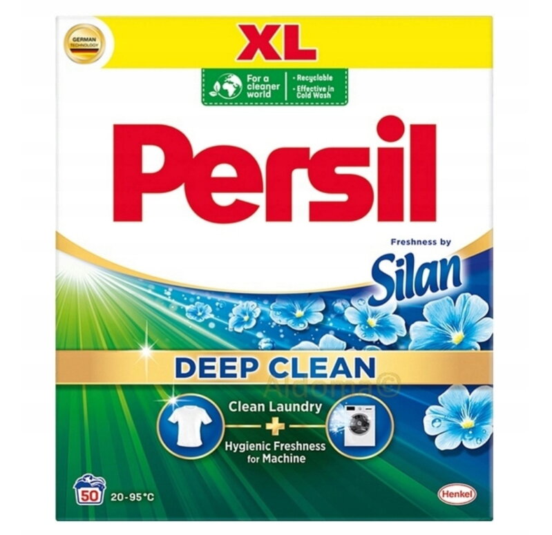 Persil prací prášek Freshness By Silan White 3kg/50pd