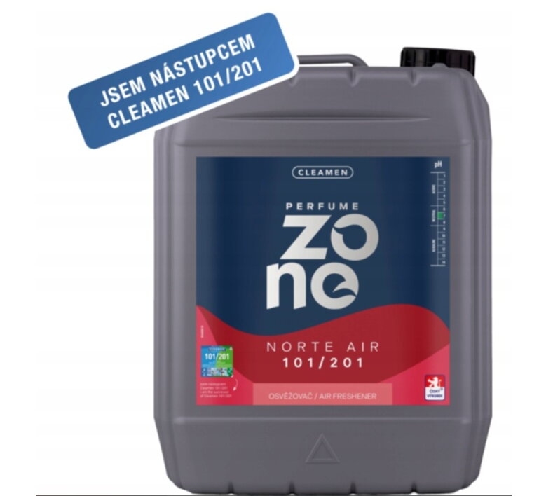CLEAMEN PERFUME ZONE 101/201 Norte air, 5L
