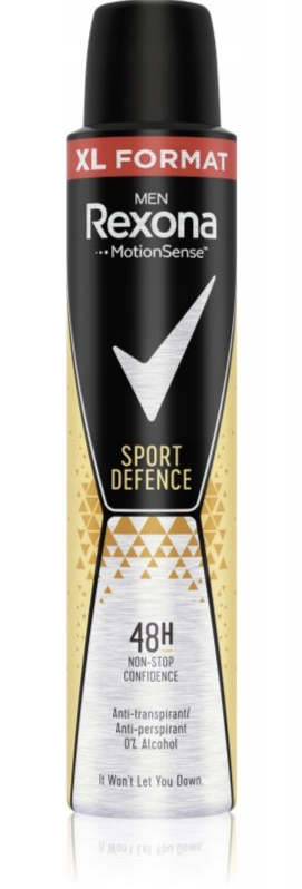 Rexona sprej pánský Sport Defence Compr 200ml Rexona sprej pánský Sport Defence Compr 200ml