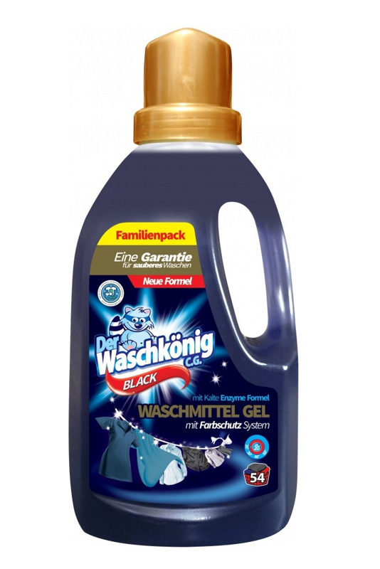 Waschkönig prací gel 54 dávek Black 1,625 l Waschkönig prací gel 54 dávek Black 1,625 l