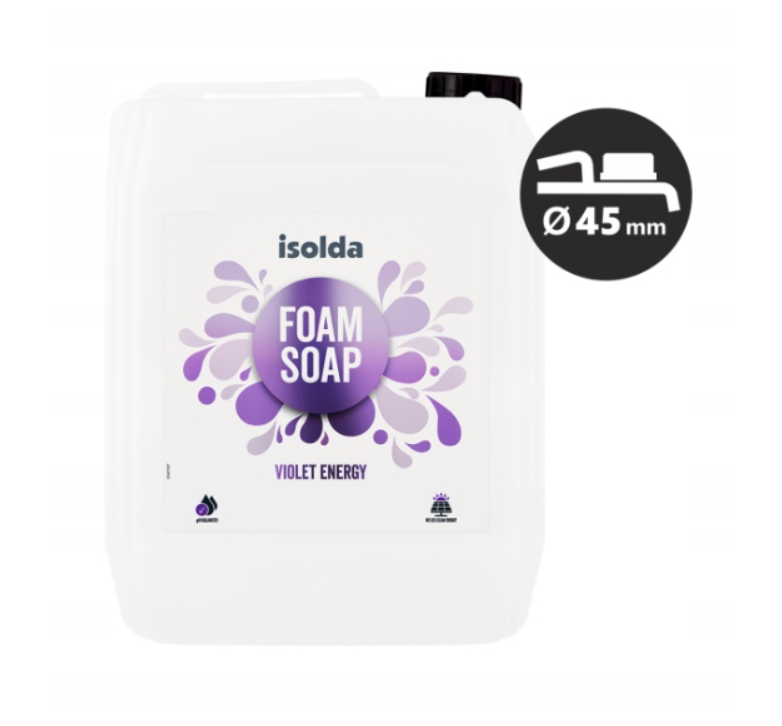 ISOLDA zpěňovací mýdlo Violet energy, 5L ISOLDA zpěňovací mýdlo Violet energy, 5L