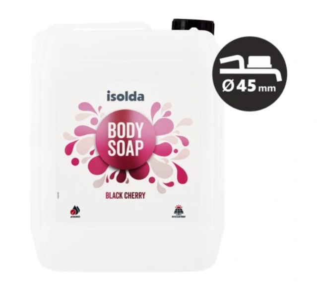ISOLDA Black cherry tekuté mýdlo, 5l