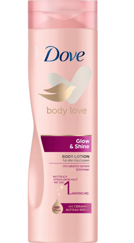Dove tělové mléko Glow&Shine 250 ml