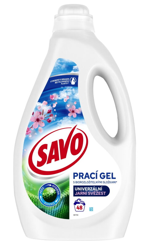  Savo prací gel Jarní Svěžest 2,4l/48pd