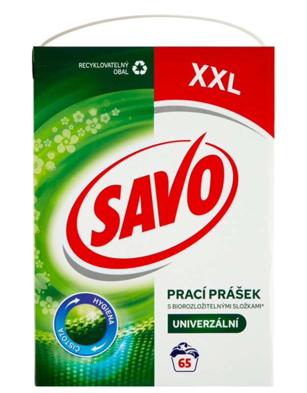  Savo prací prášek Univerzální 4,55g/65pd