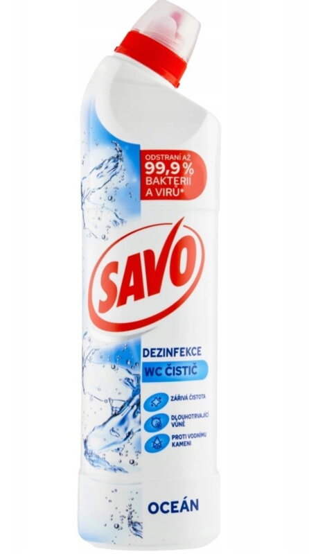 Savo wc gel Oceán 700ml